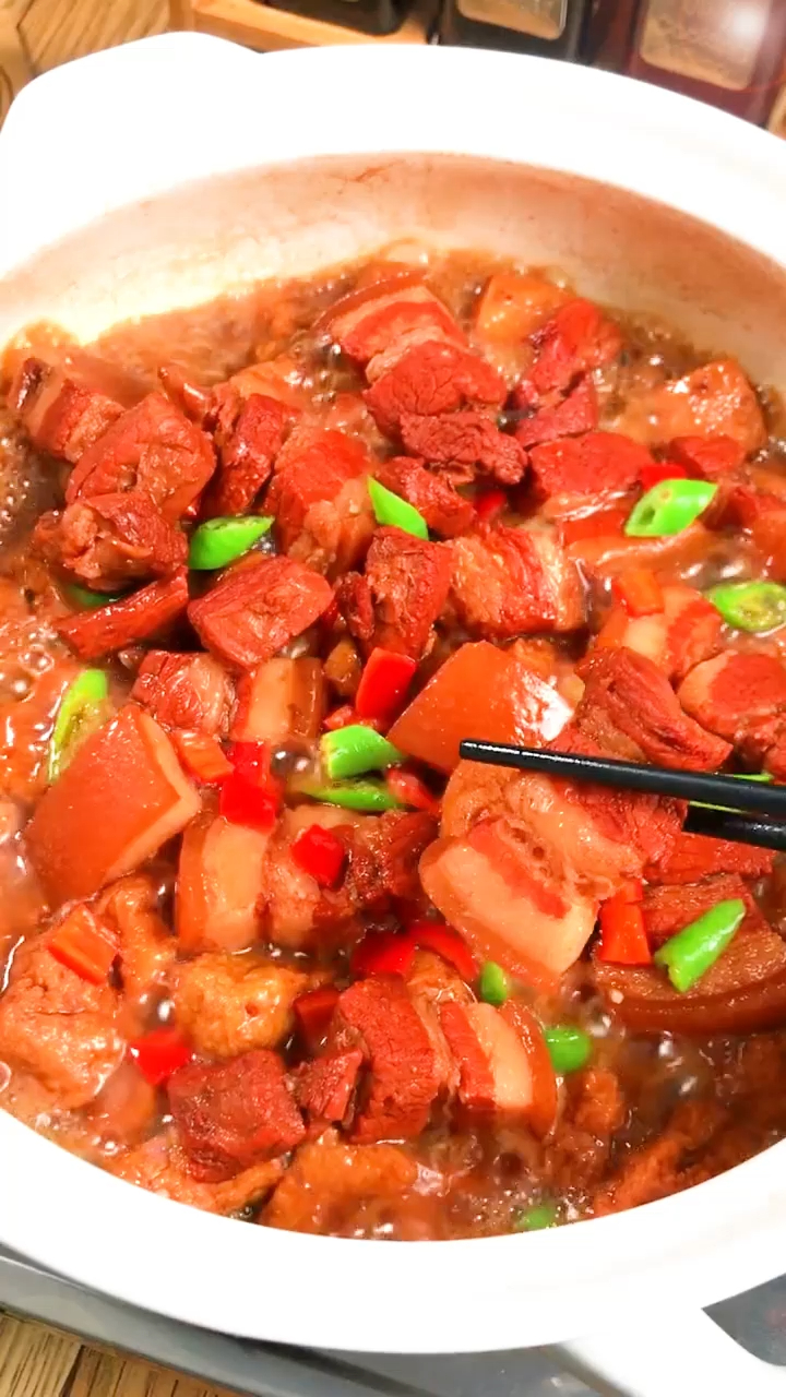 肥而不腻的红烧肉,肉这么做真的太香了