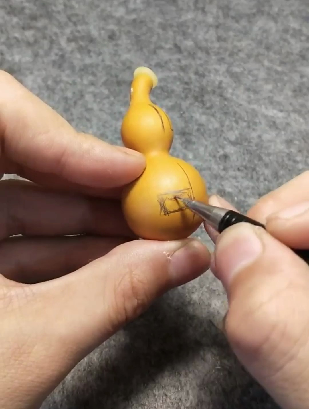 下次可以考虑画个木鱼