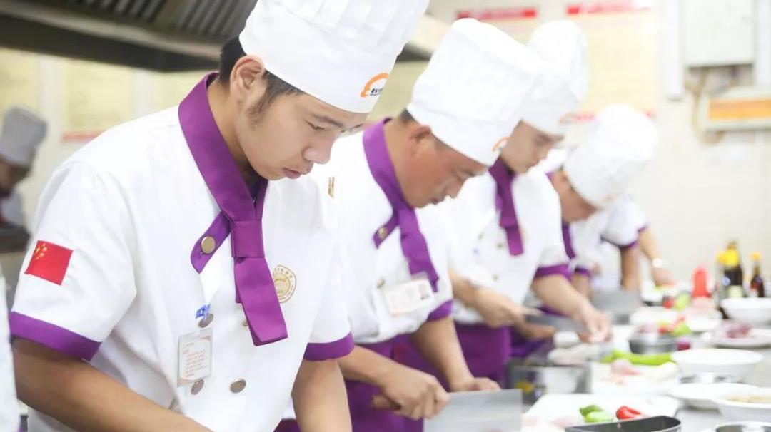 山西新东方烹饪学校上课小视频