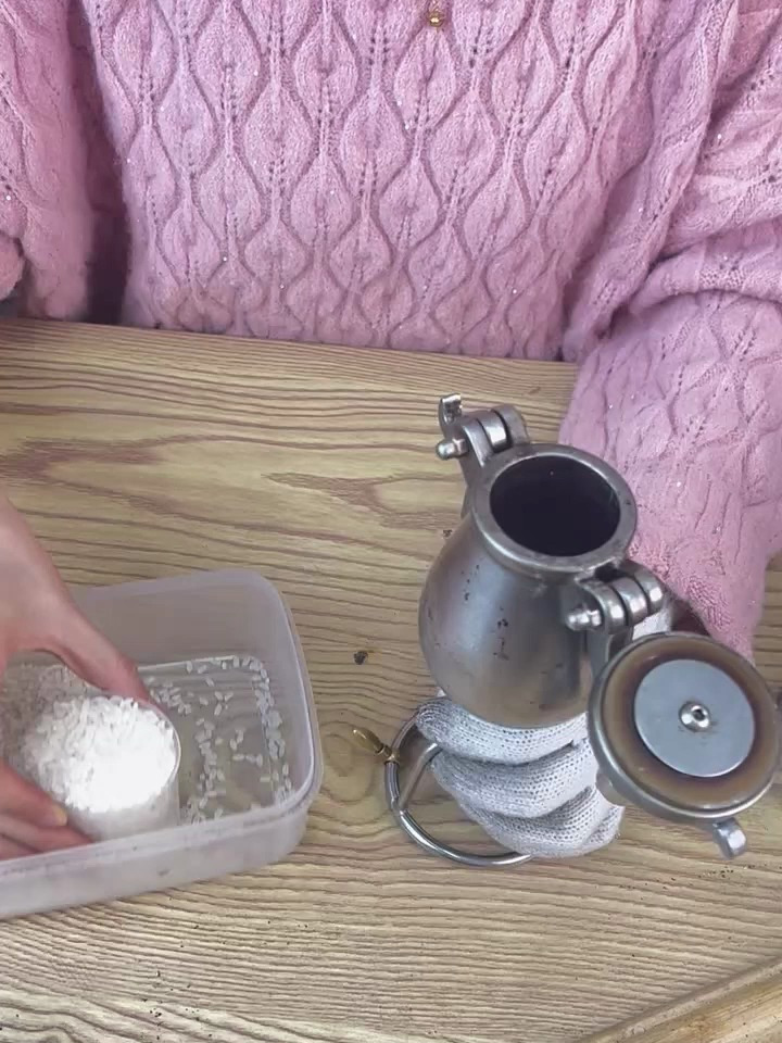 老式手摇爆米花机,民俗老物件