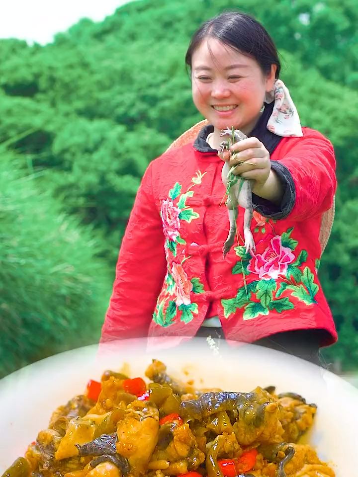 原来牛蛙的叫声是这样的,咕呱咕呱啊