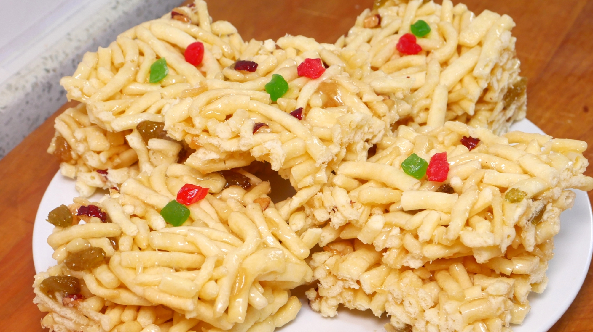 半斤面粉，3颗鸡蛋，教你做传统糕点芙蓉糕，香甜酥脆吃不够