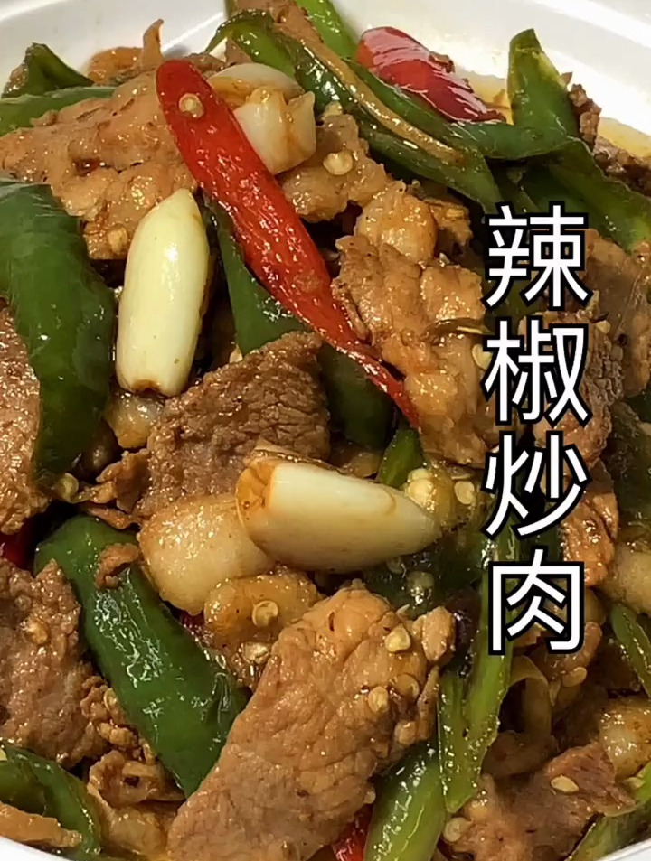 家常菜 辣椒炒肉