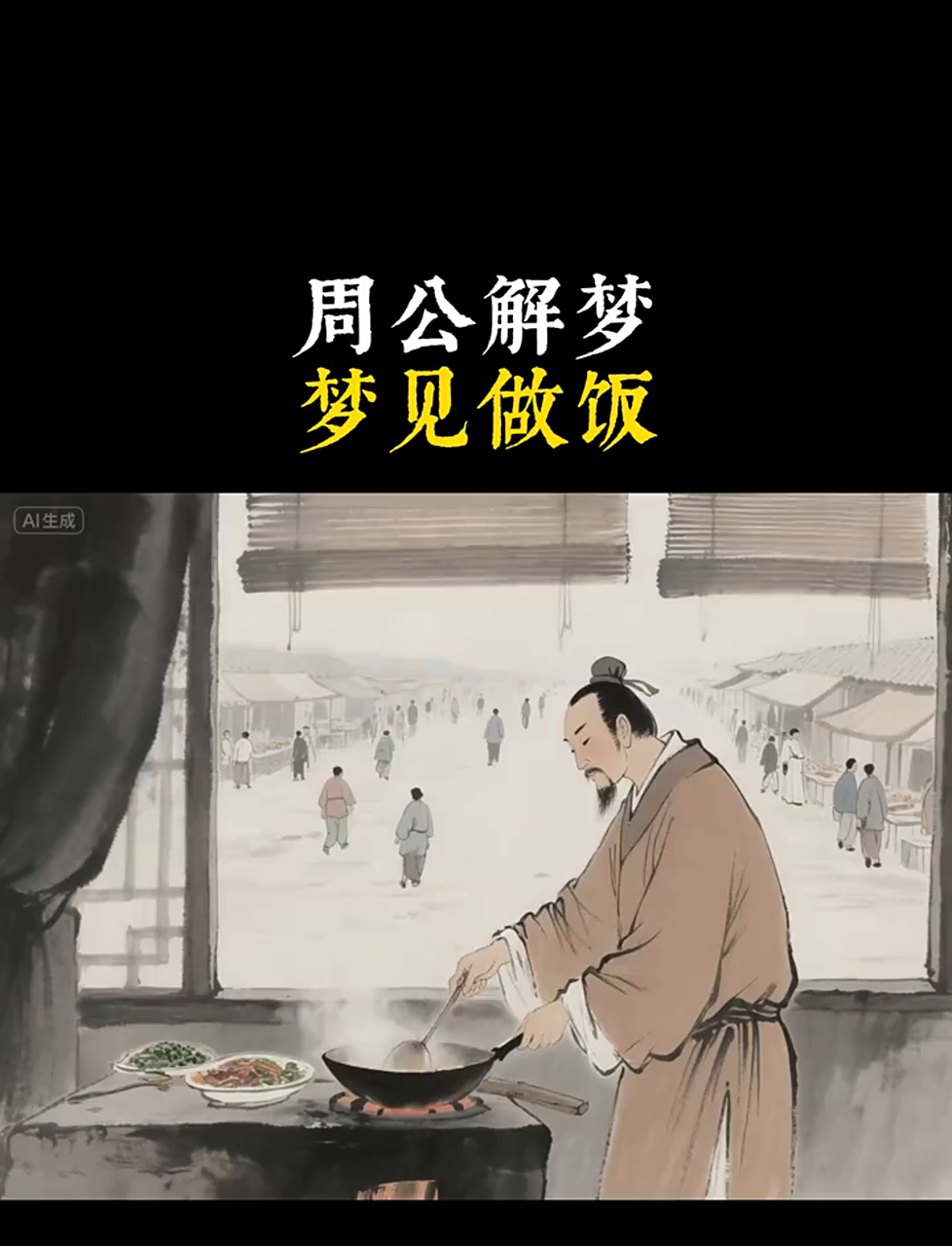 梦见下厨啥意思?自我控制,菜炒糊了就是内心焦虑