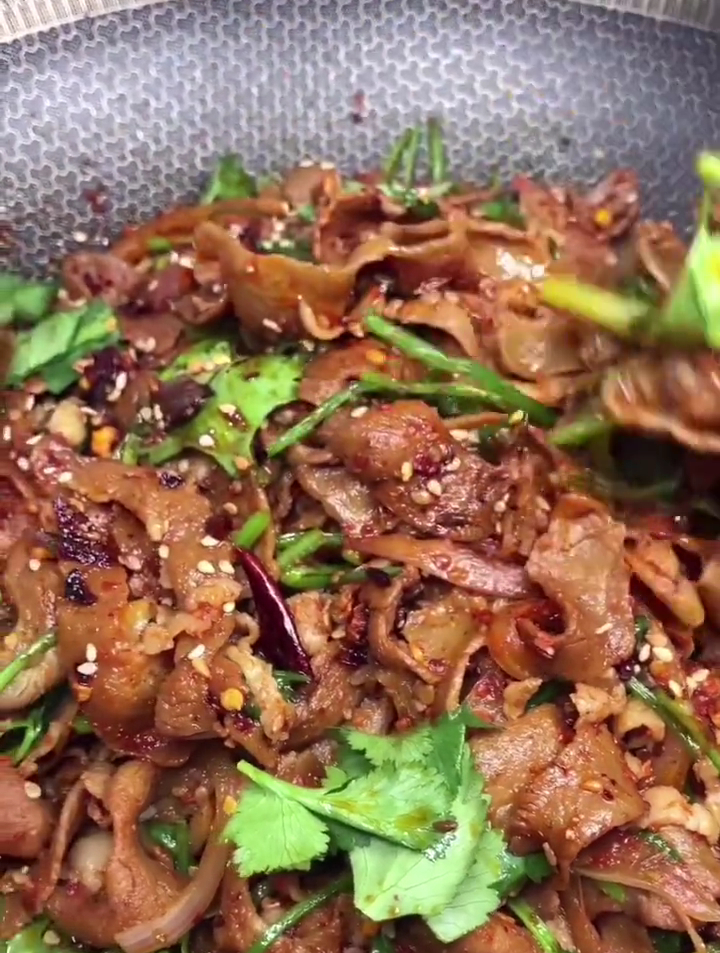 孜然羊肉卷