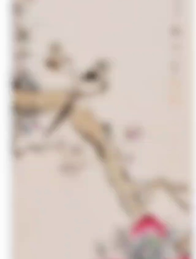 颜伯龙花鸟画欣赏!