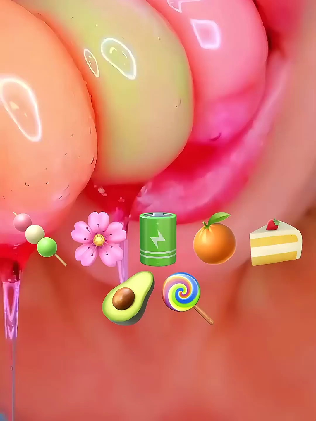 ASMR:吃鲜花蛋糕