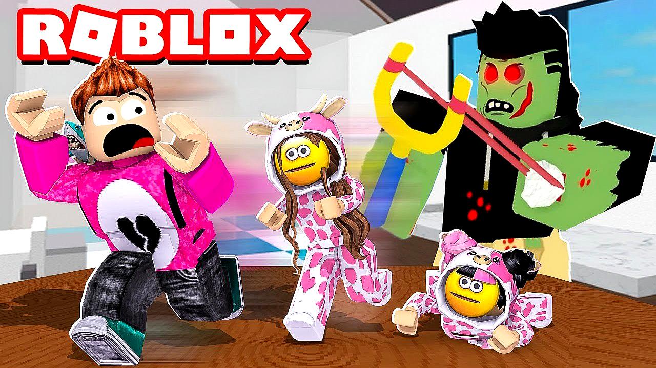 [图]Roblox生化危机故事:吸入变小毒气!大战镭射眼丧尸?小格解说