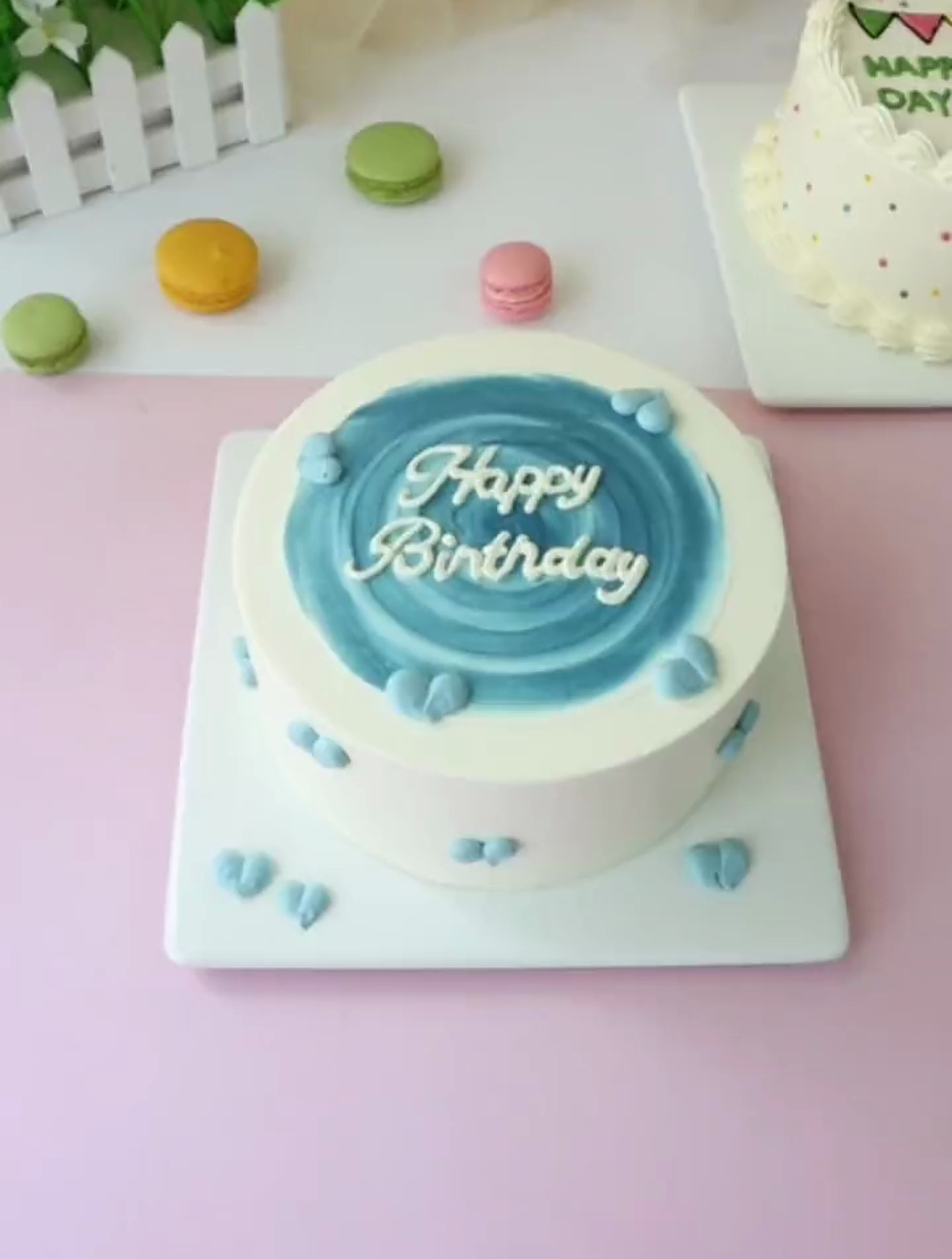 简约男士款蛋糕教程