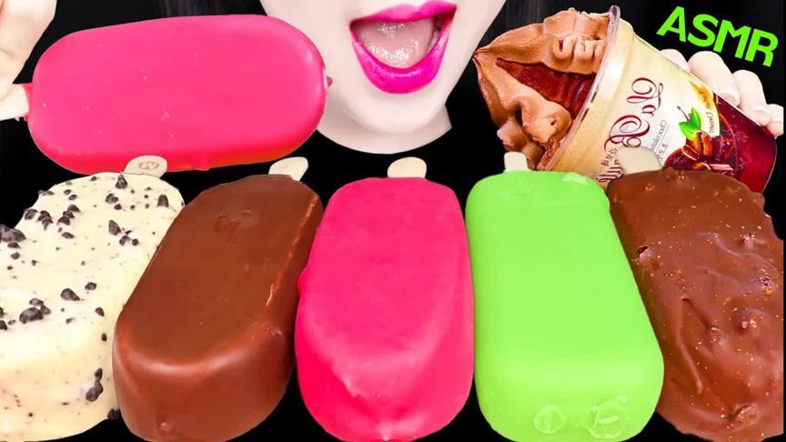 ASMR Magnum:巧克力冰淇淋的甜蜜交响曲,Parpe的味蕾盛宴