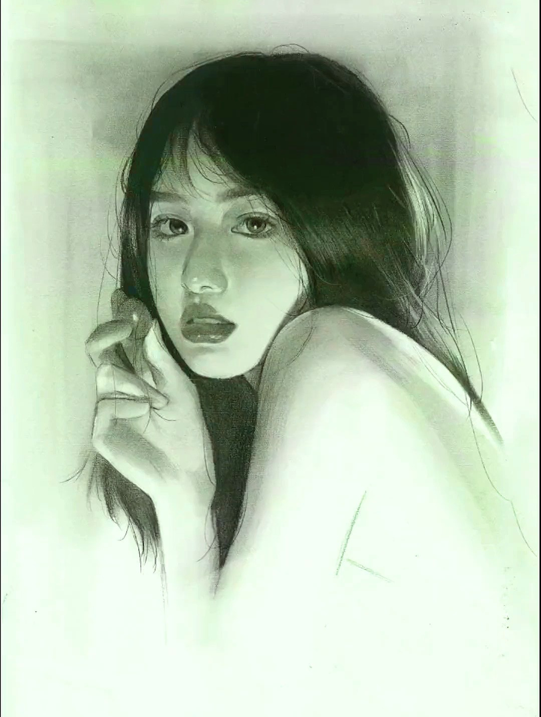 华有再开之日 画画 素描 绘画 画渣日常