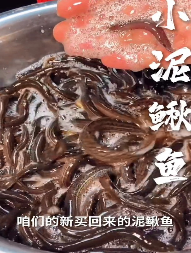 小泥鳅鱼要不就是酱炖 要不就是做成香辣的贼拉好吃