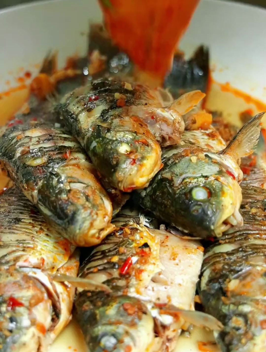 今天做一道经典川菜藿香鲫鱼,香气浓郁,肉质细嫩