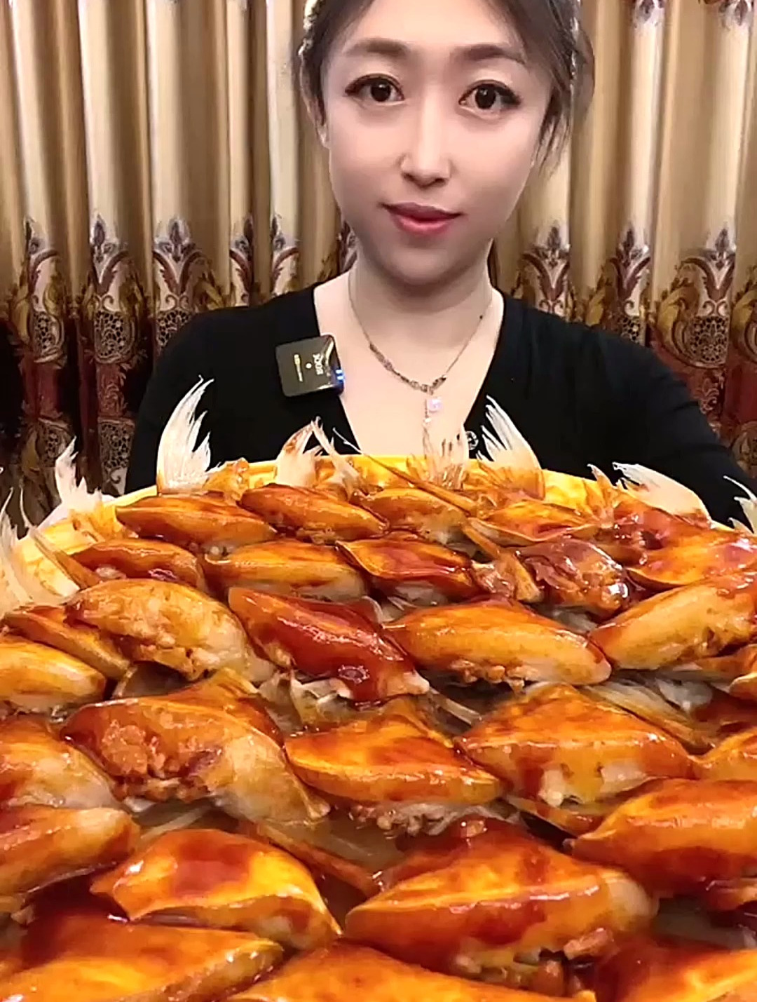 今天吃 巴沙鱼翅 鱼肥油