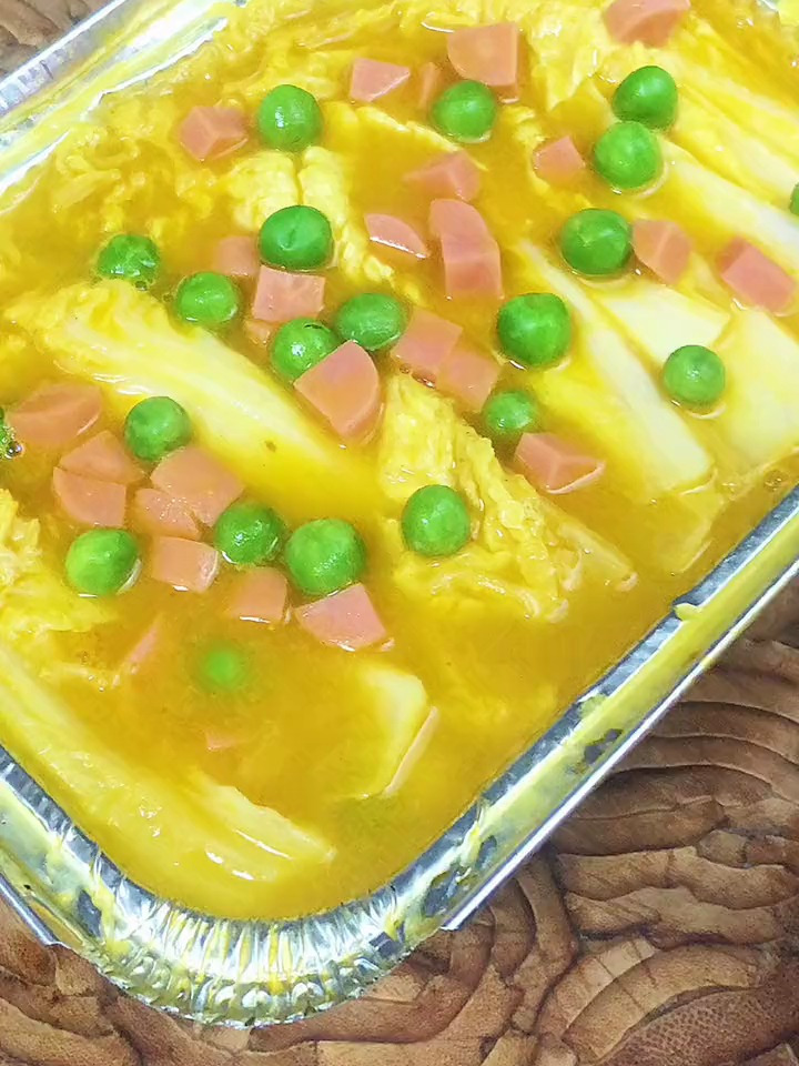 金汤锡纸菜,可制作多种菜品,味道咸鲜,口感糯滑