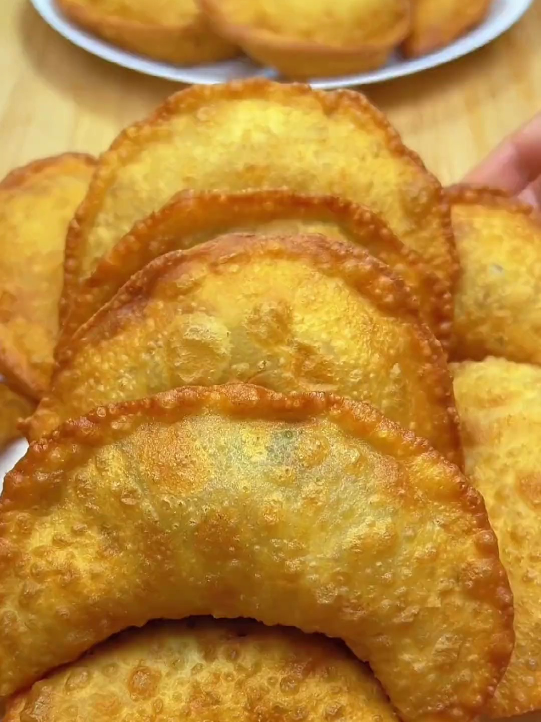 河南美食炸菜角,你有多久没吃过了,外皮酥脆的!一口下去香喷喷