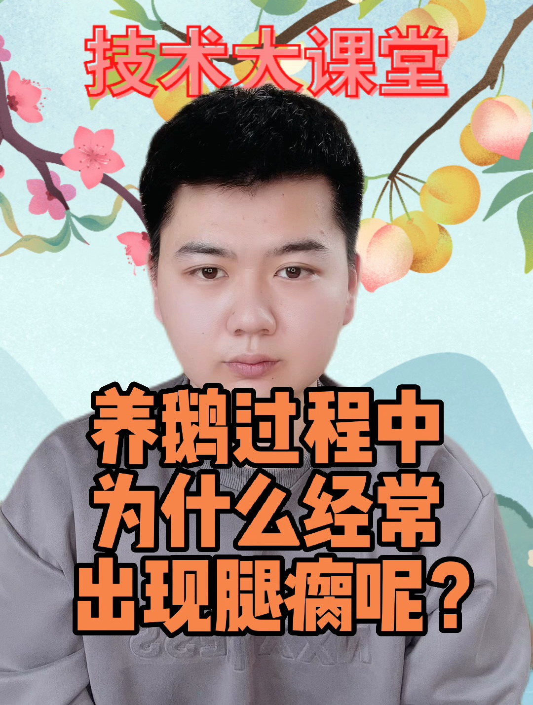 鹅好好的为什么瘸了鹅突然瘫痪是什么原因大鹅站立不稳摇晃的原因