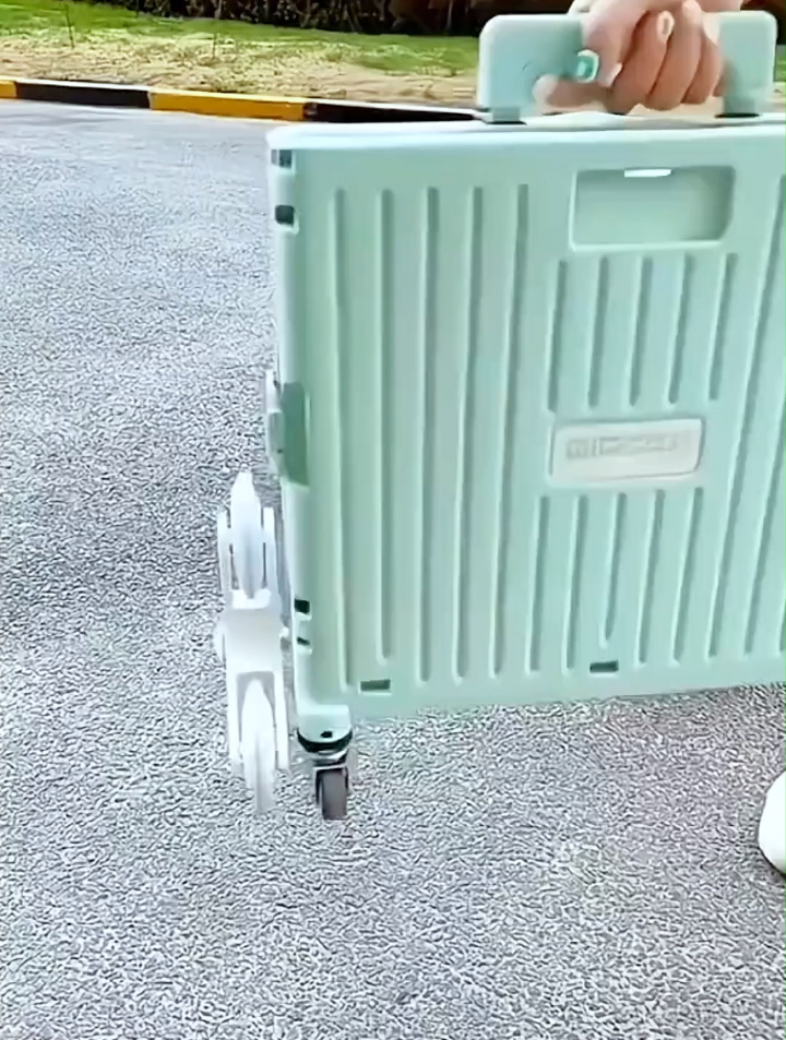 购物车折叠,便携拉杆车,手拖摆摊快递小推车买菜神器