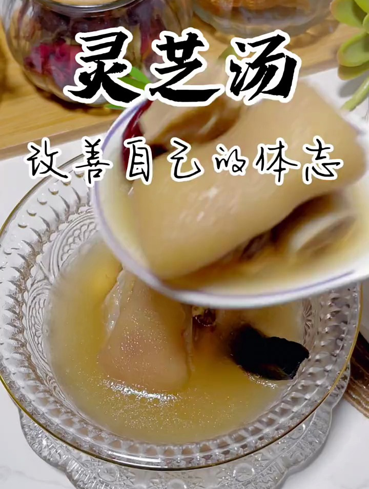 灵芝汤改善自己的体质