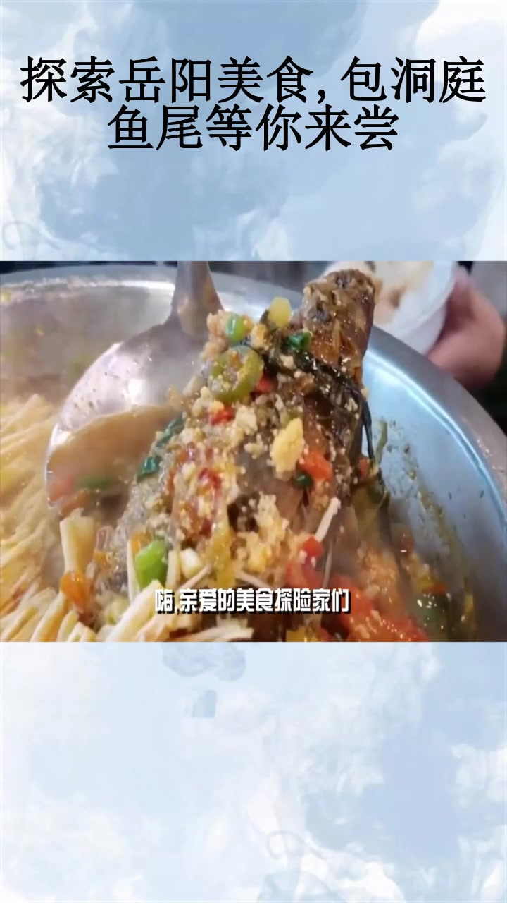 探索岳阳美食,包洞庭鱼尾等你来尝