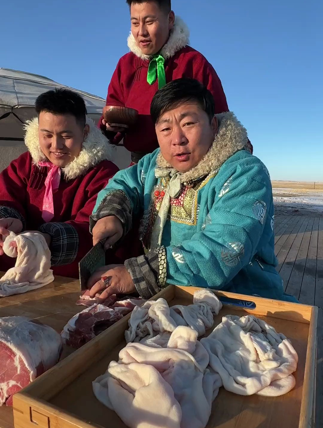 内蒙美好推荐官 草原美食 肚包肉