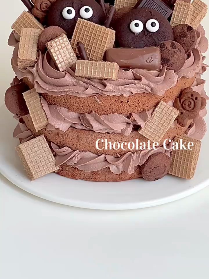 这谁吃谁不迷糊巧克力裸蛋糕简单又好吃