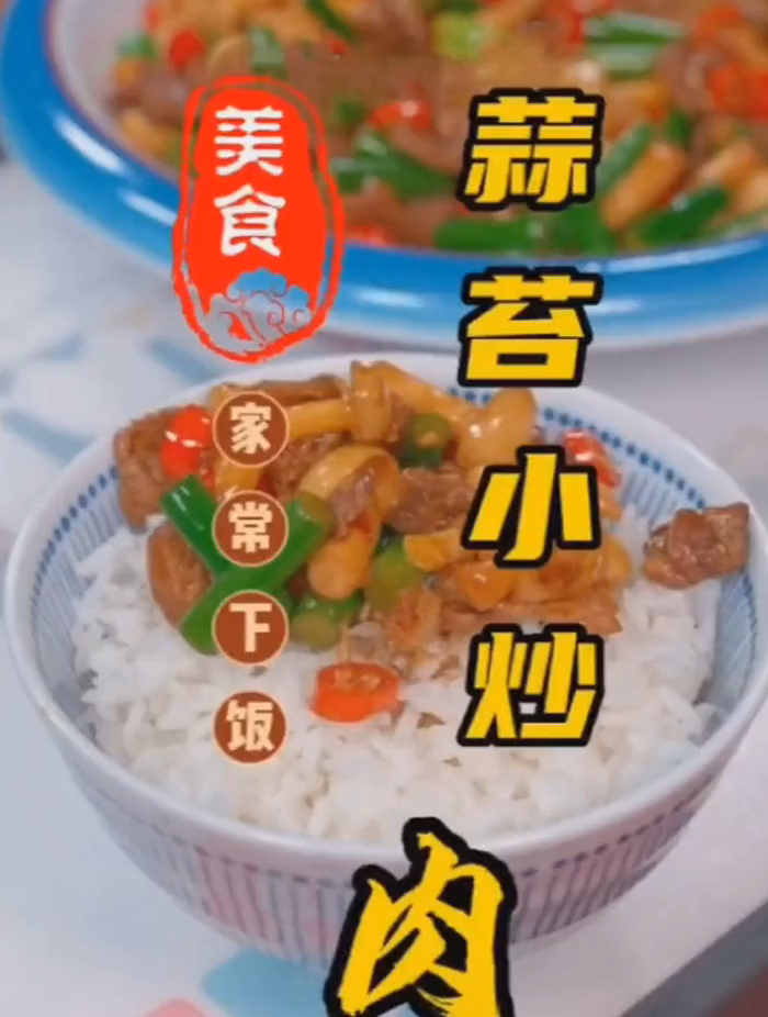早中晚餐推荐菜可以做蔬菜大全,一日三餐清淡下饭菜,蒜苔炒肉