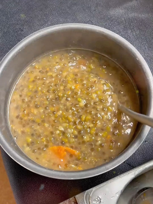 绿豆红薯西米露又软又糯,全家都爱喝