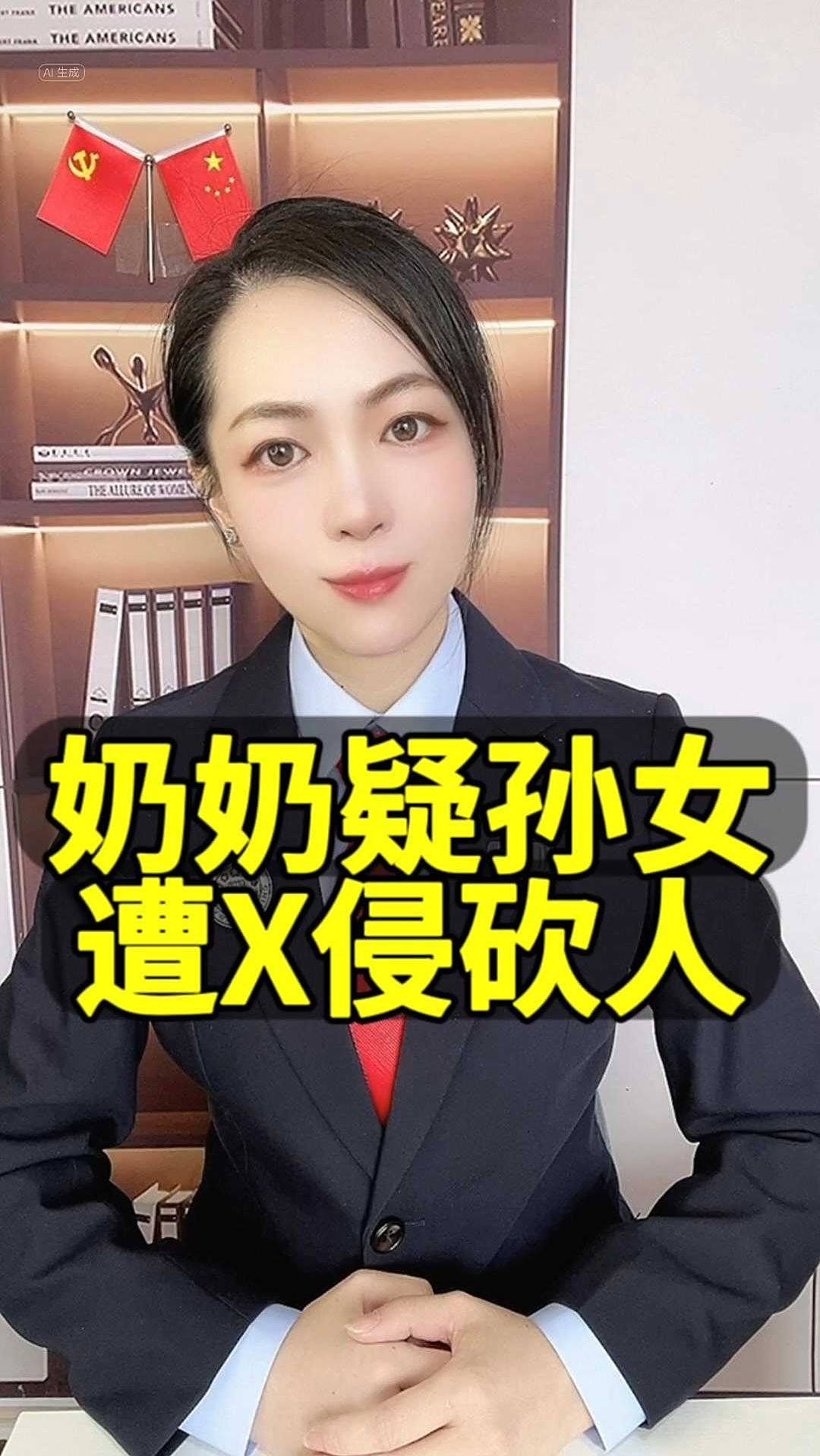 奶奶疑孙女遭X侵砍人