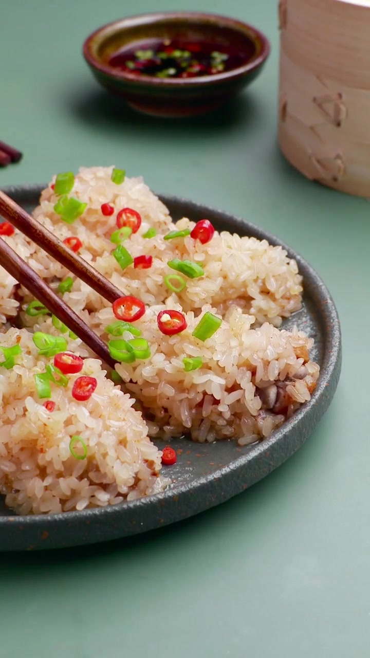 「糯米蒸鸡翅」鸡翅新做法,简单又好吃