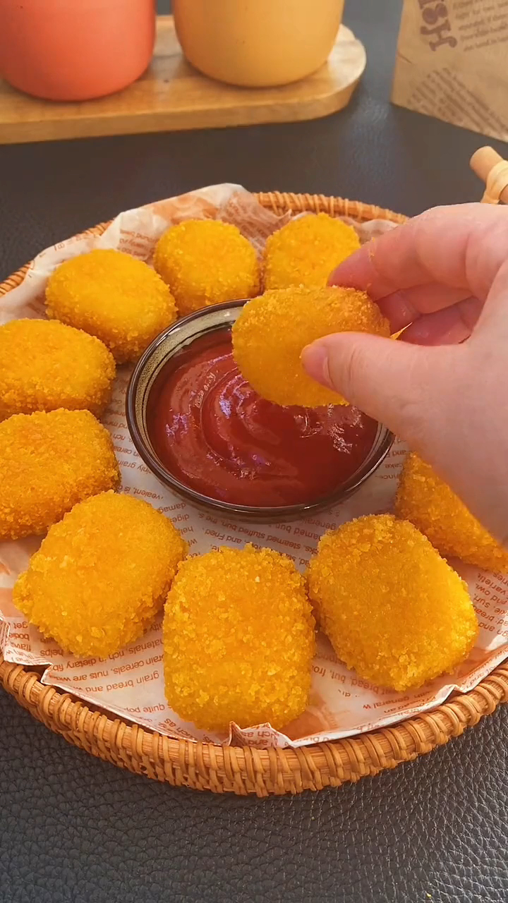 麦乐鸡块新吃法!简单又美味,隔壁小孩又馋哭了
