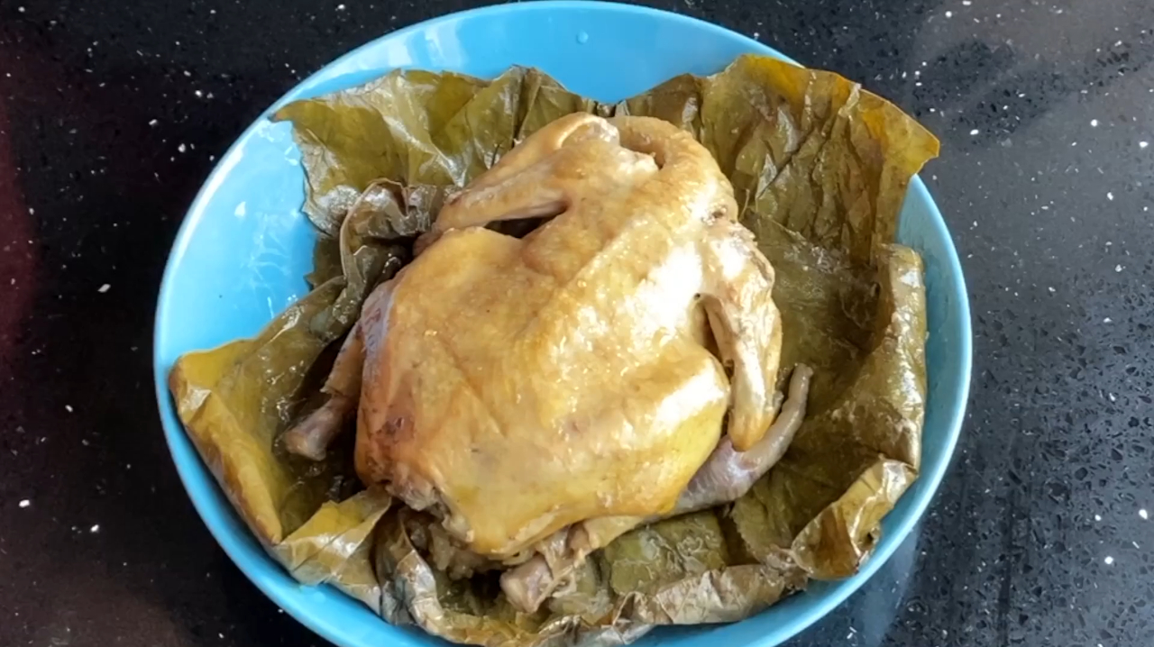 鲜香美味的荷香鸡,夏日解暑佳品,制作也很简单