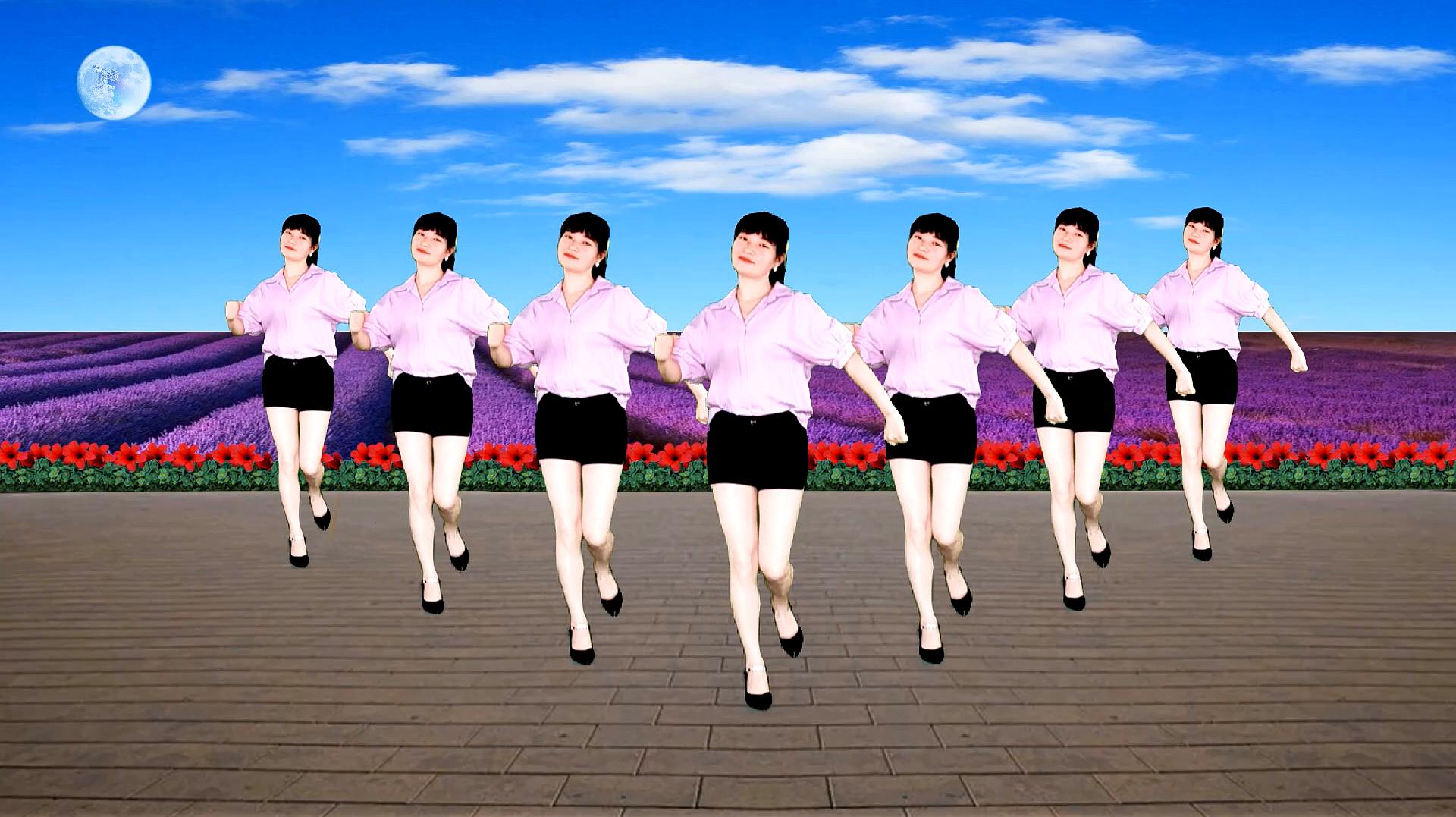 流行16步广场舞《桃花运》歌嗨嗨,舞美美,快乐跳起来
