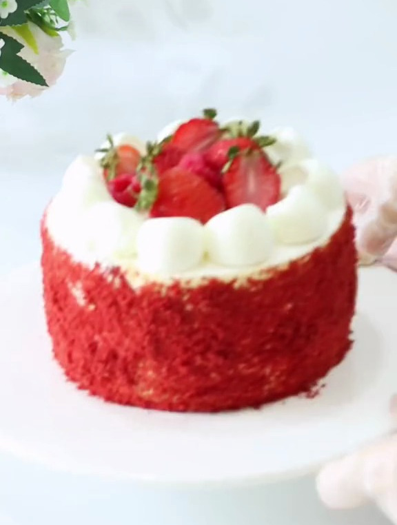 经典红丝绒蛋糕～