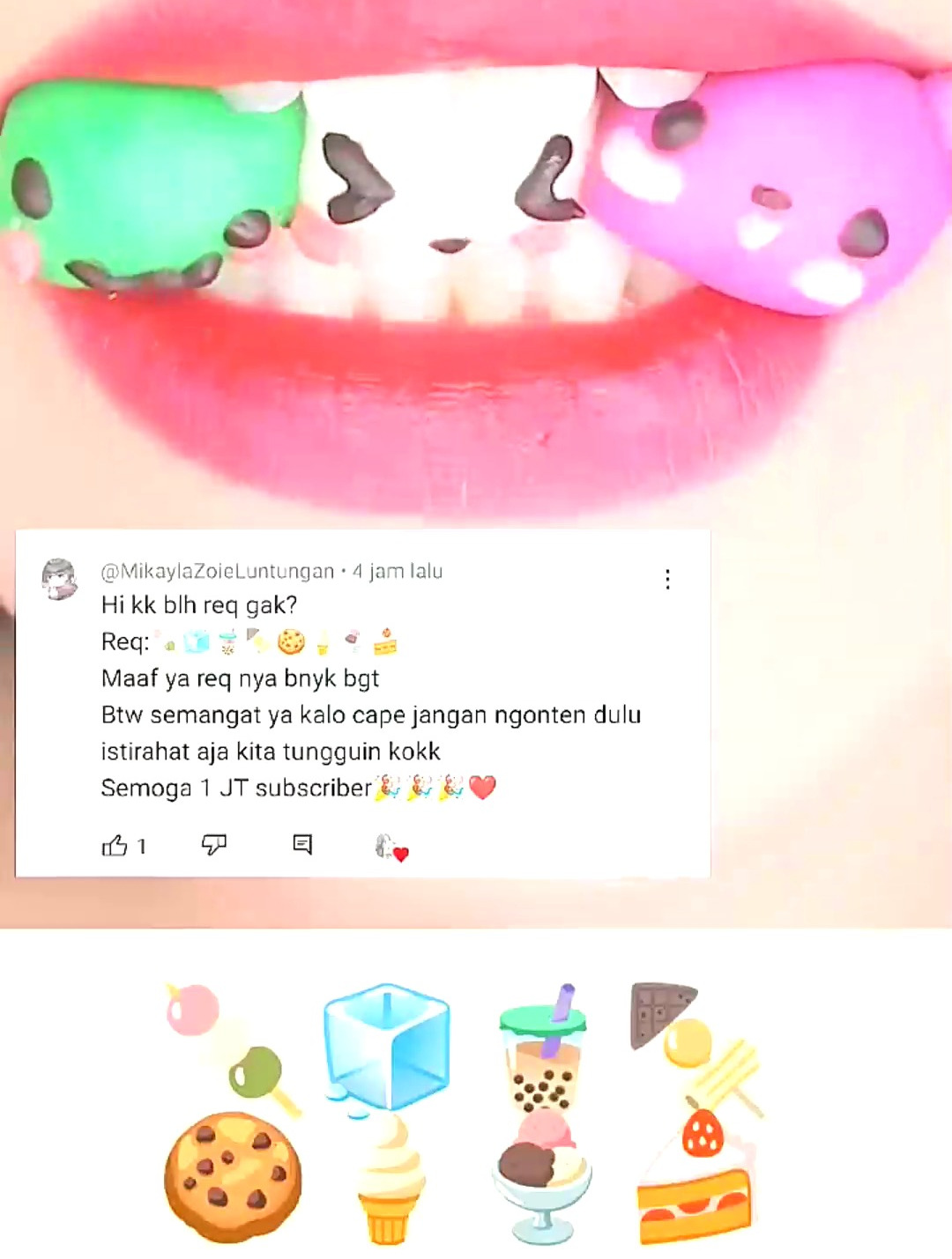 Asmr:挑战表情包美食之珍珠奶茶