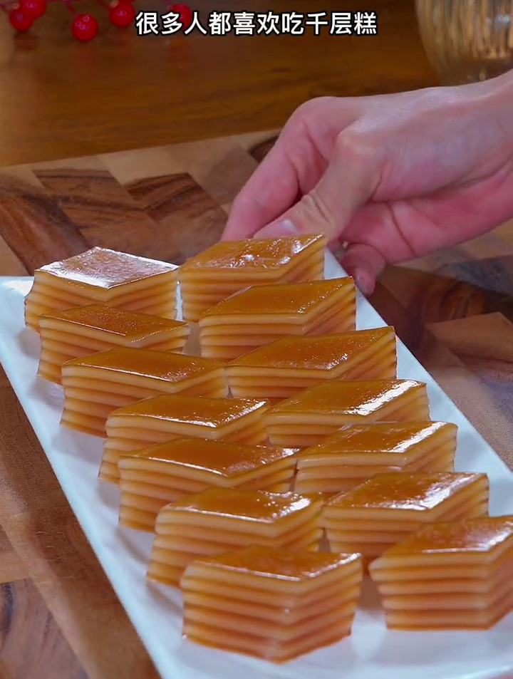 香甜可口的千层糕