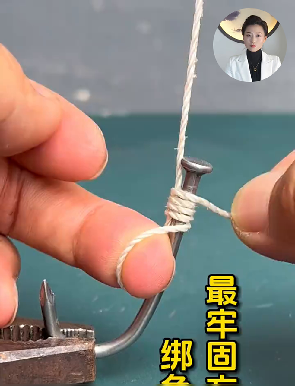 钓鱼佬绝不外传的绑钩秘诀!方法简单一学就会,钓大鱼有保障!