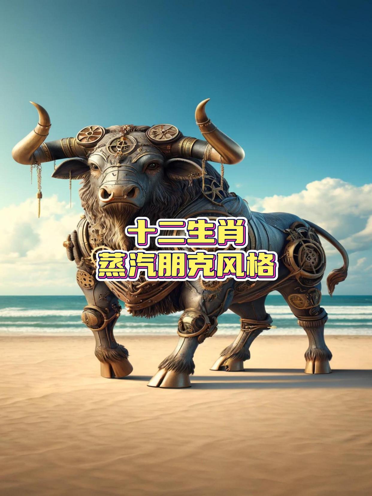 十二生肖蒸汽朋克版,你们觉得哪个生肖好看一点呢?