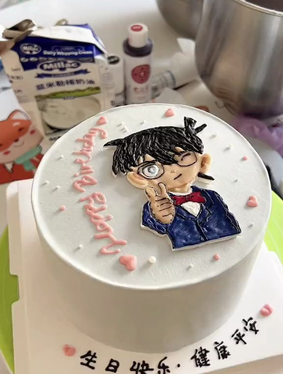 手绘蛋糕 蛋糕 做蛋糕 FC法采