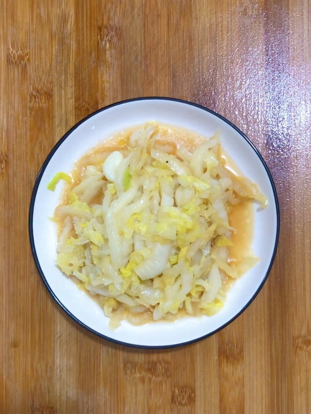 炒白菜的家常做法