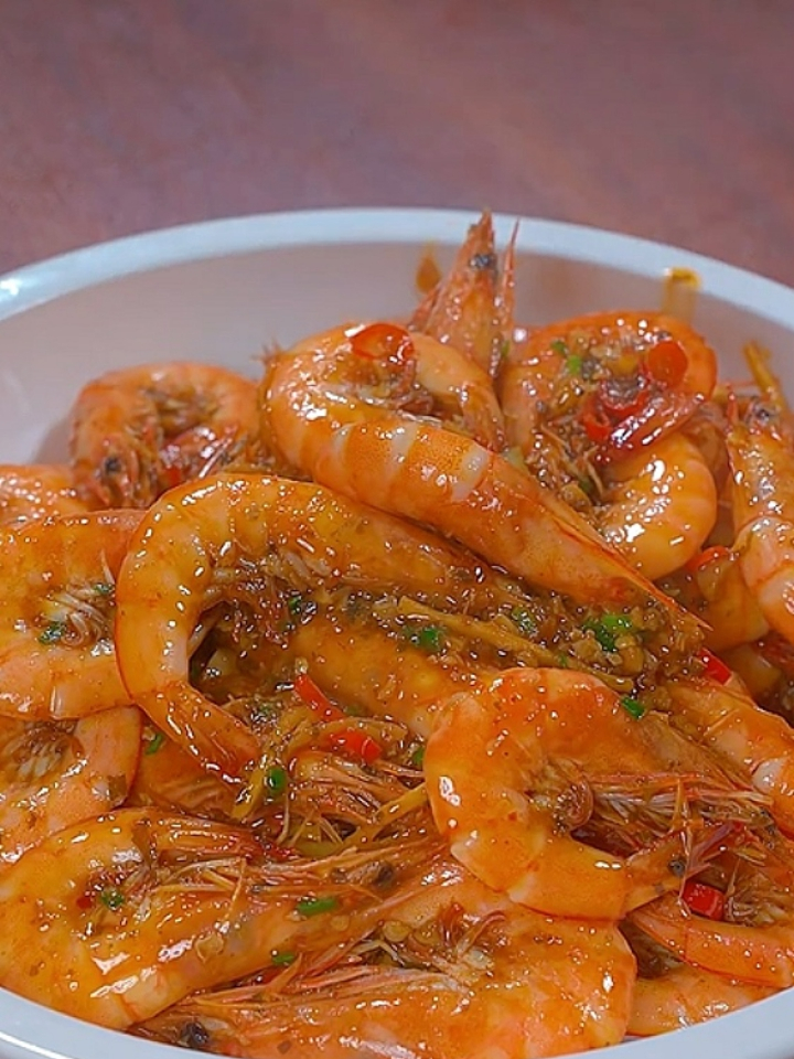 香辣紫苏大虾的做法,好吃又下饭