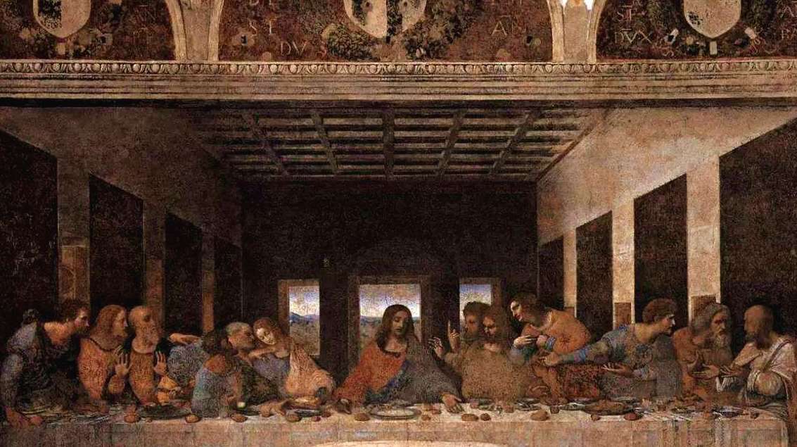 世界名画最后的晚餐为何价值连城?放大30倍才懂潜藏的秘密!