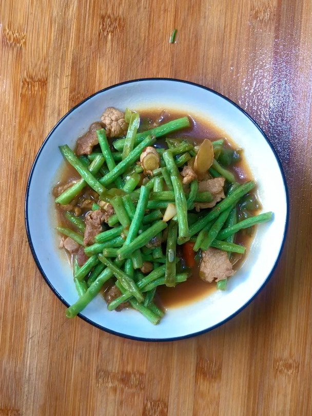 豆角炒肉的做法,好吃又简单