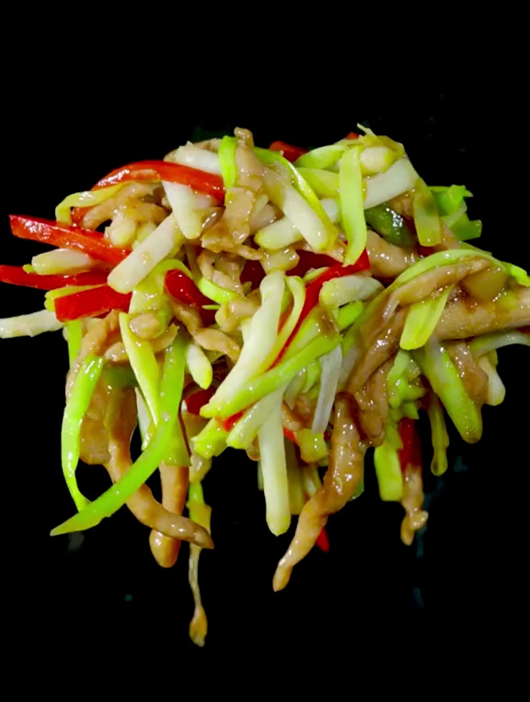 蒜黄怎么做好吃?蒜黄炒肉丝家常做法!