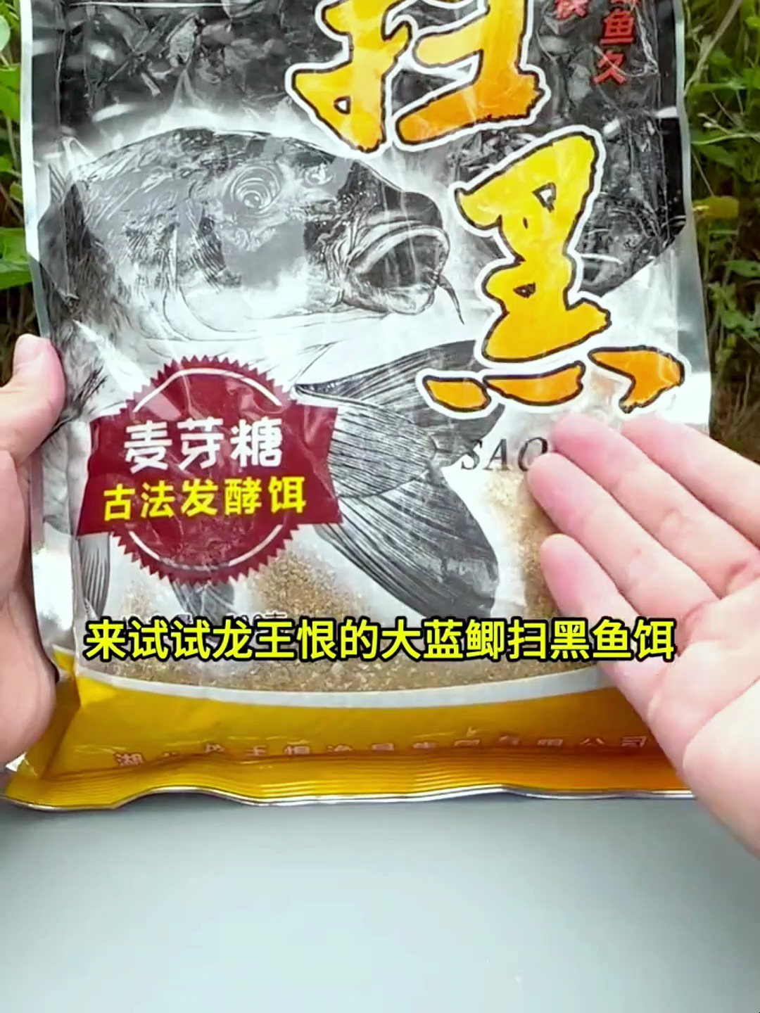 垂钓鲤鱼,试试龙王恨这款饵料,味型浓郁,每一粒都是鲤鱼爱吃的