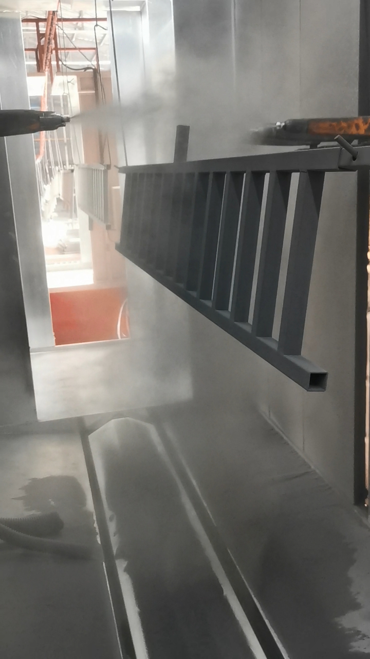 小型喷塑设备面包炉 潍坊特固粉末喷涂设备 自动化喷涂生产线设备