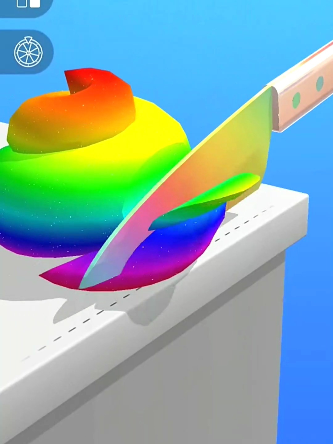 解压游戏:切到一只黄金鸡