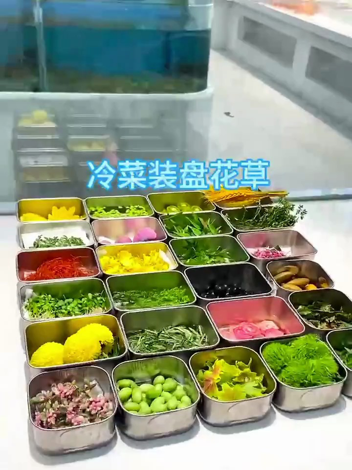 生活的快乐离不开美食,冷菜装盘