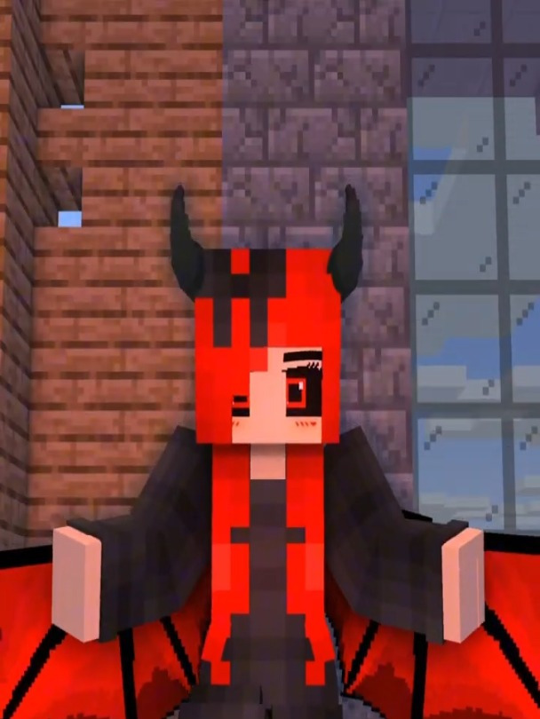 美女变成恶魔美女了!