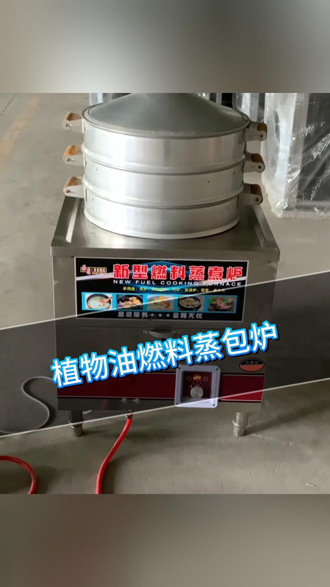 新型植物油燃料蒸包炉,用途广泛,使用节省